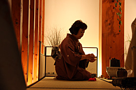 宗瑛先生のお濃茶模範点前