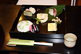 点心の盛込み